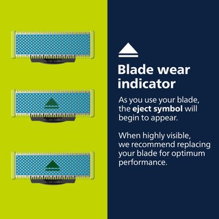 Foto 6 | Afeitadora Eléctrica Philips Norelco Oneblade con Cuchilla de Repuesto - Venta Internacional