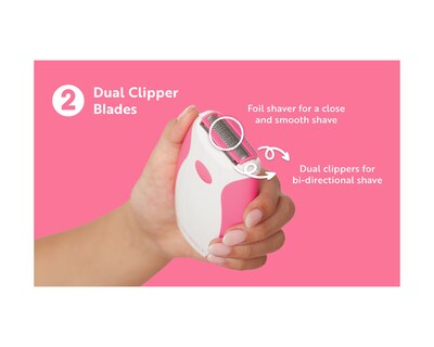 Foto 6 | Recortadora de Vello Corporal Palmperfect Rosa