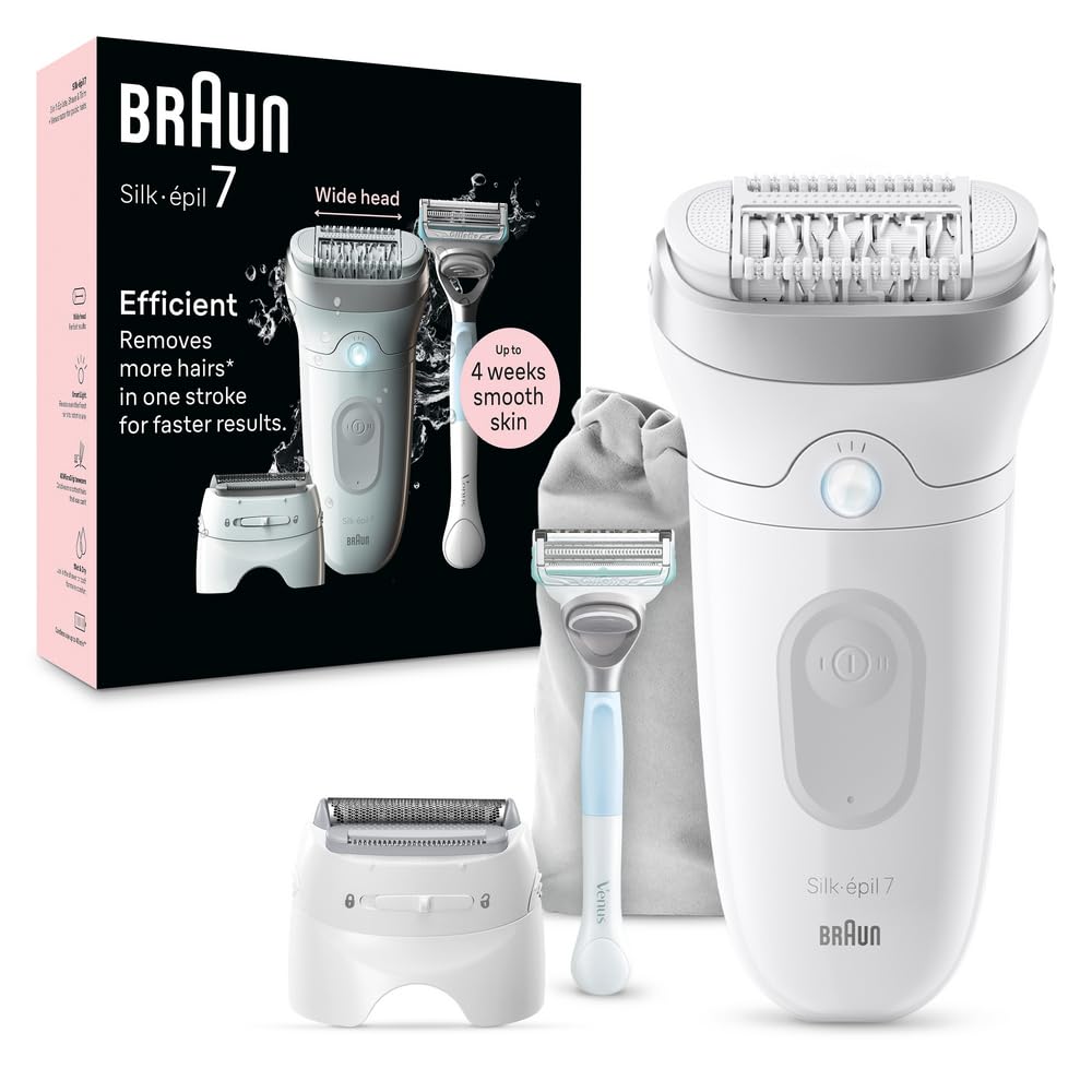 Foto 1 | Depiladora Braun Silk-épil 7 Se7-141 Para Uso Húmedo Y Seco Con Maquinilla De Afeitar Venus - Venta Internacional.