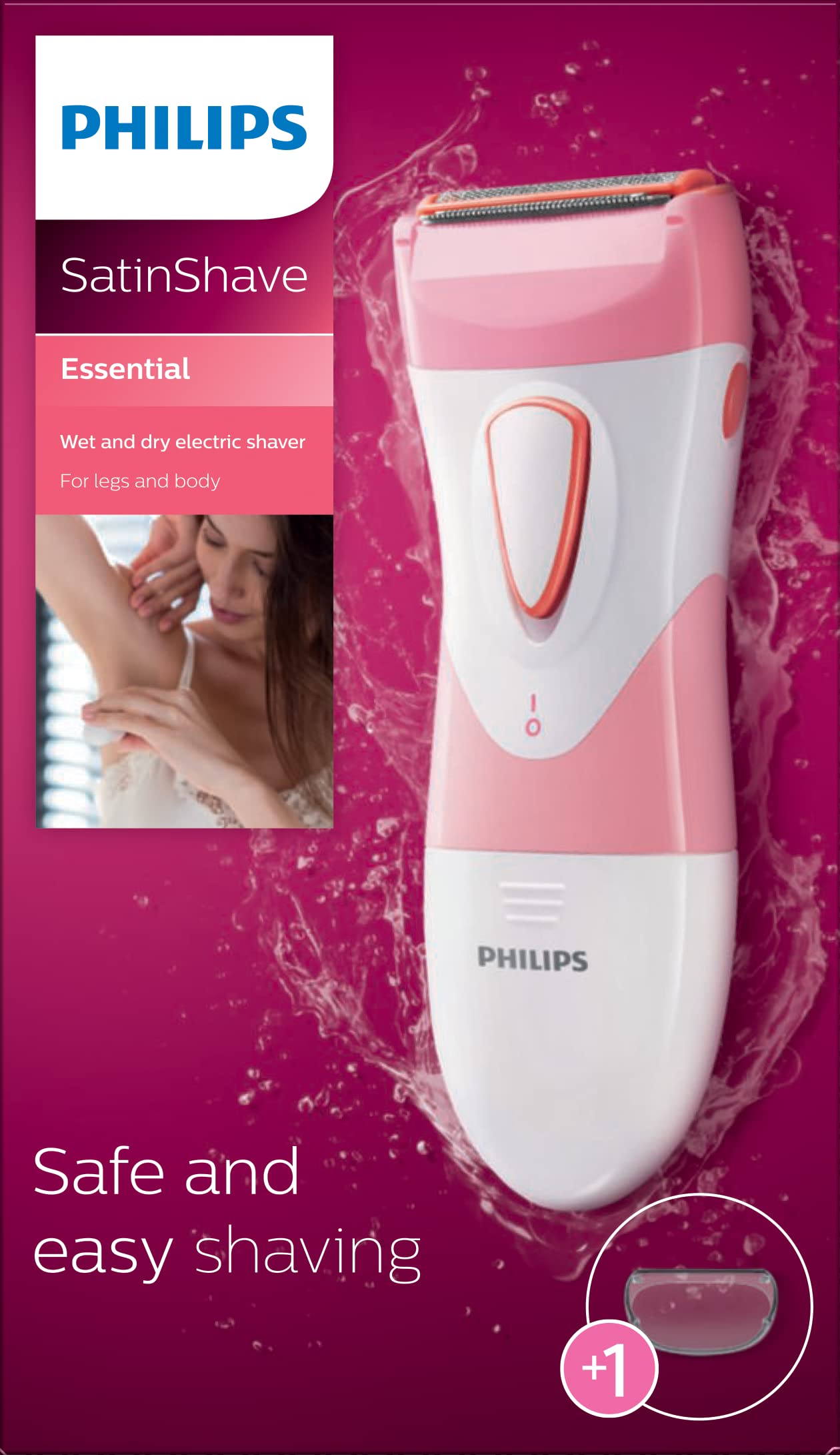 Foto 7 pulgar | Afeitadora Eléctrica Philips Beauty Satinsshave Essential Hp6306/50 - Venta Internacional