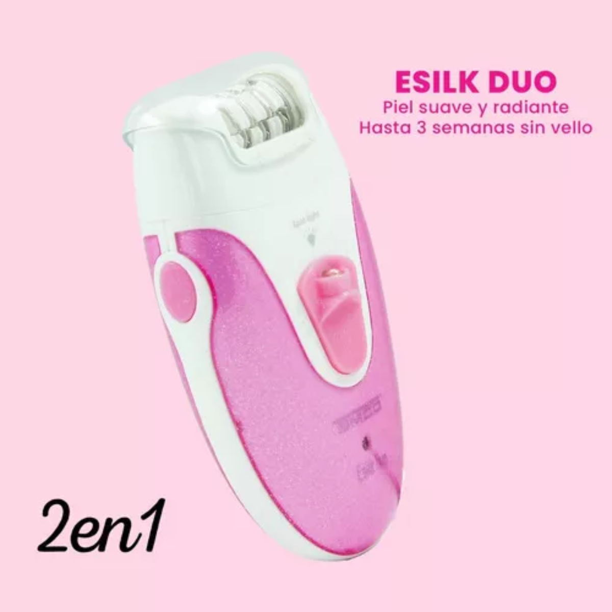 Foto 4 pulgar | Depiladora Timco Dw9600 2 En 1 Recargable Rosa