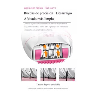 Foto 4 | Depiladora Corporal Femenina Recargable Eo Safe Imports Esi-17452 Rosa