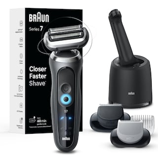 Foto 1 | Afeitadora Eléctrica Braun Series 7 7177 Cc Para Hombre Húmedo Y Seco - Venta Internacional.