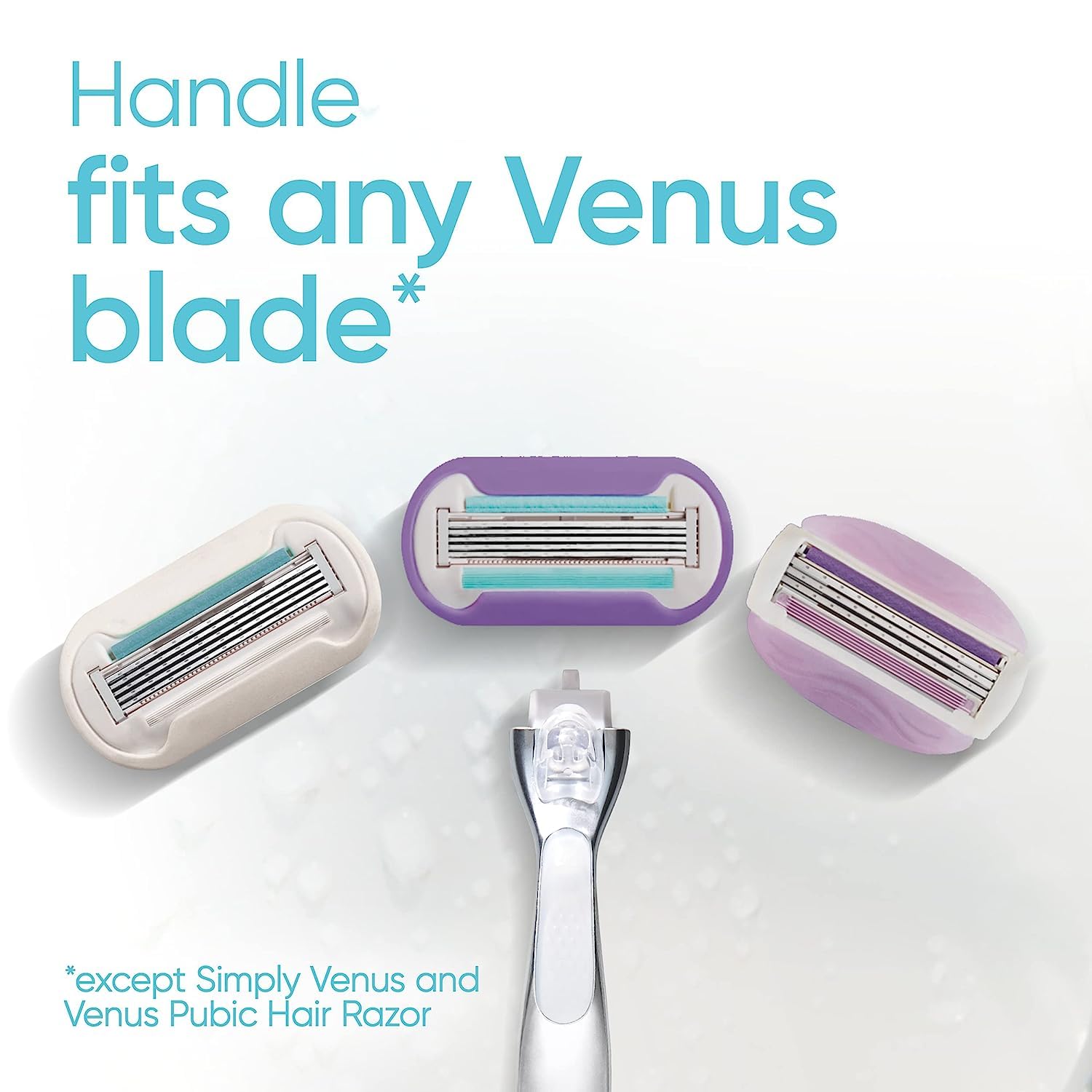 Foto 8 pulgar | Razor Gillette Venus Deluxe Smooth Platinum Con 1 Hoja De Repuesto - Venta Internacional.