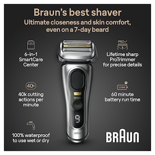 Foto 3 | Maquinilla De Afeitar Eléctrica Braun Series 9 Pro+ 9567cc Para Hombre - Venta Internacional.