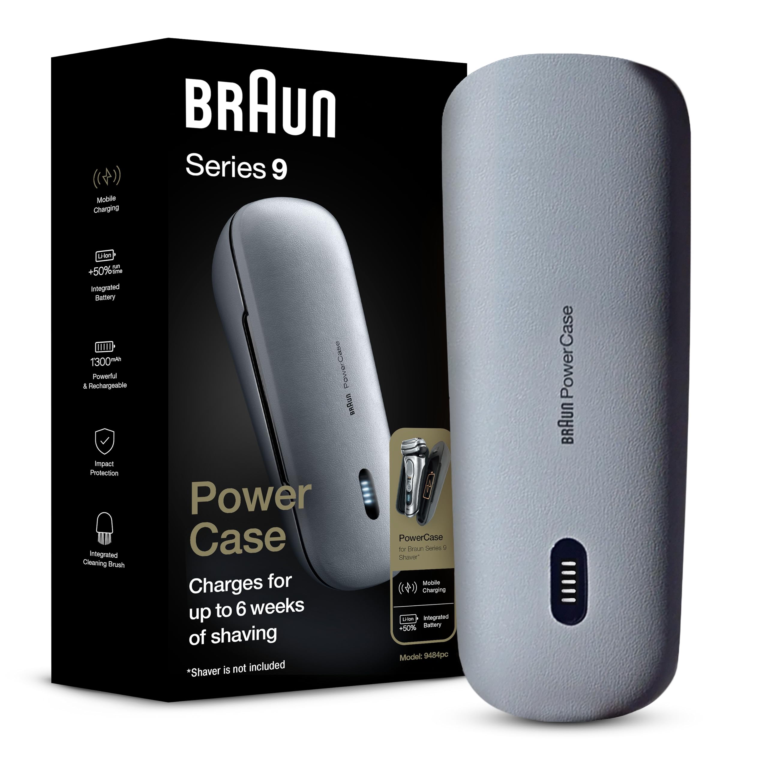 Foto 1 | Maquinillas De Afeitar Eléctricas Powercase Braun Para Hombre, Serie 9/8 - Venta Internacional.