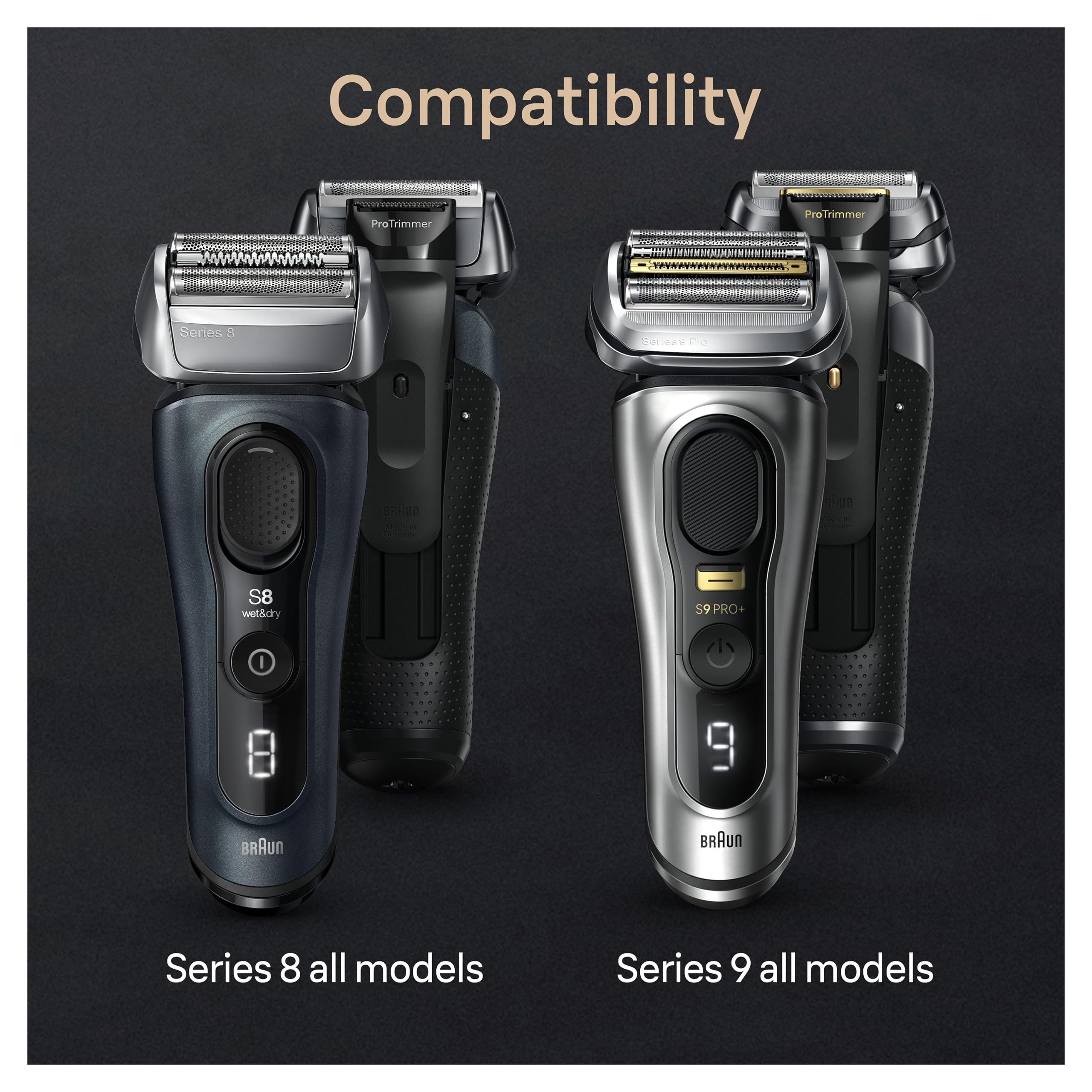 Foto 5 | Maquinillas De Afeitar Eléctricas Powercase Braun Para Hombre, Serie 9/8 - Venta Internacional.