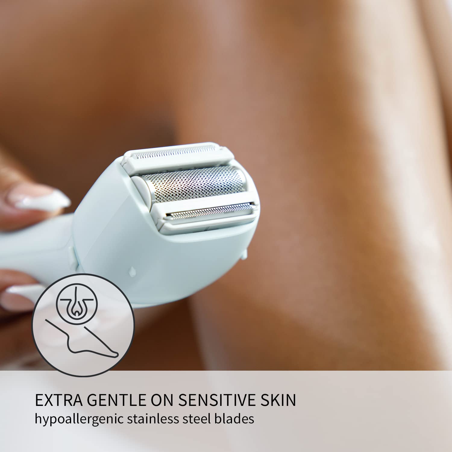 Foto 5 pulgar | Maquinilla De Afeitar Eléctrica Panasonic Es-awl6ag Para Mujer De 3 Hojas - Venta Internacional.