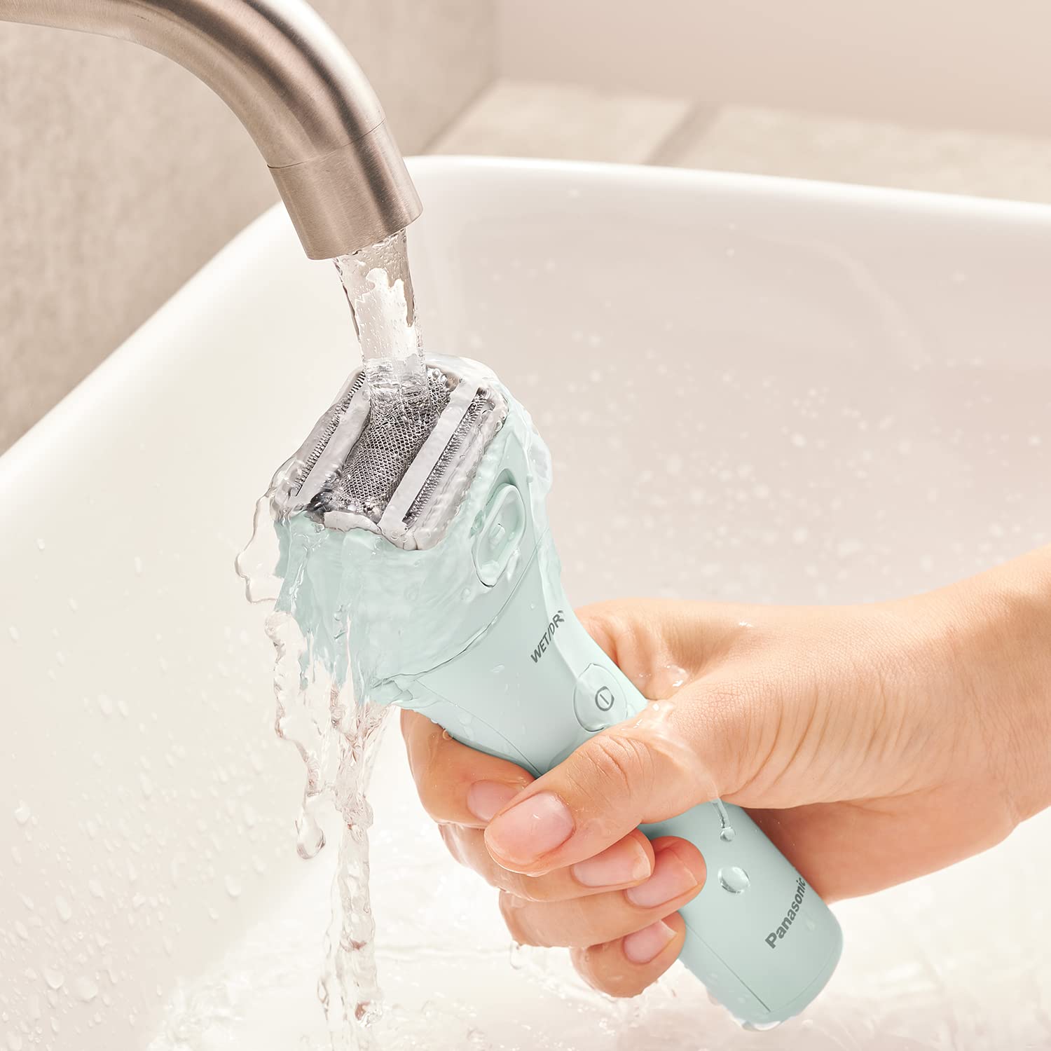 Foto 7 pulgar | Maquinilla De Afeitar Eléctrica Panasonic Es-awl6ag Para Mujer De 3 Hojas - Venta Internacional.