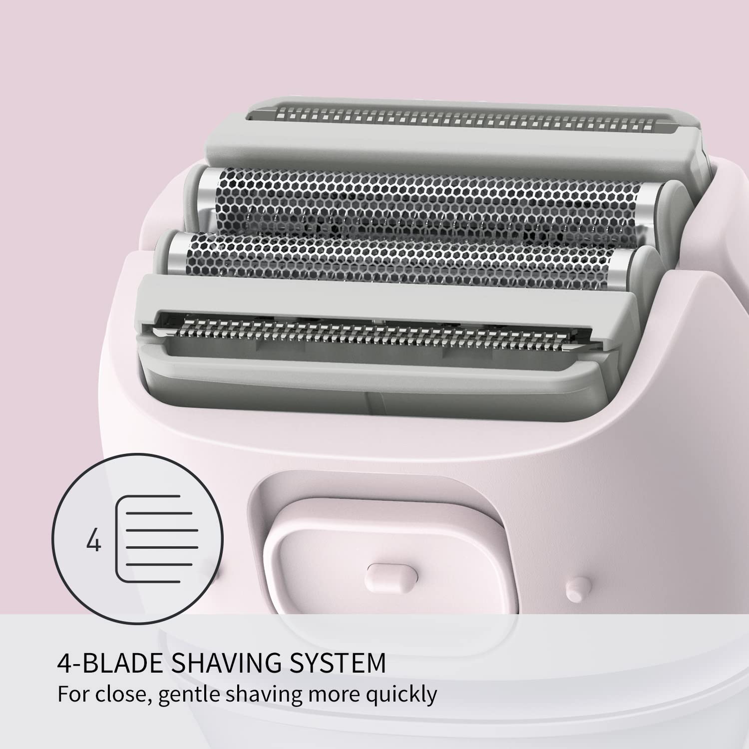 Foto 4 pulgar | Afeitadora Eléctrica Panasonic ES-AWL8AV Morado para Mujer - Venta Internacional