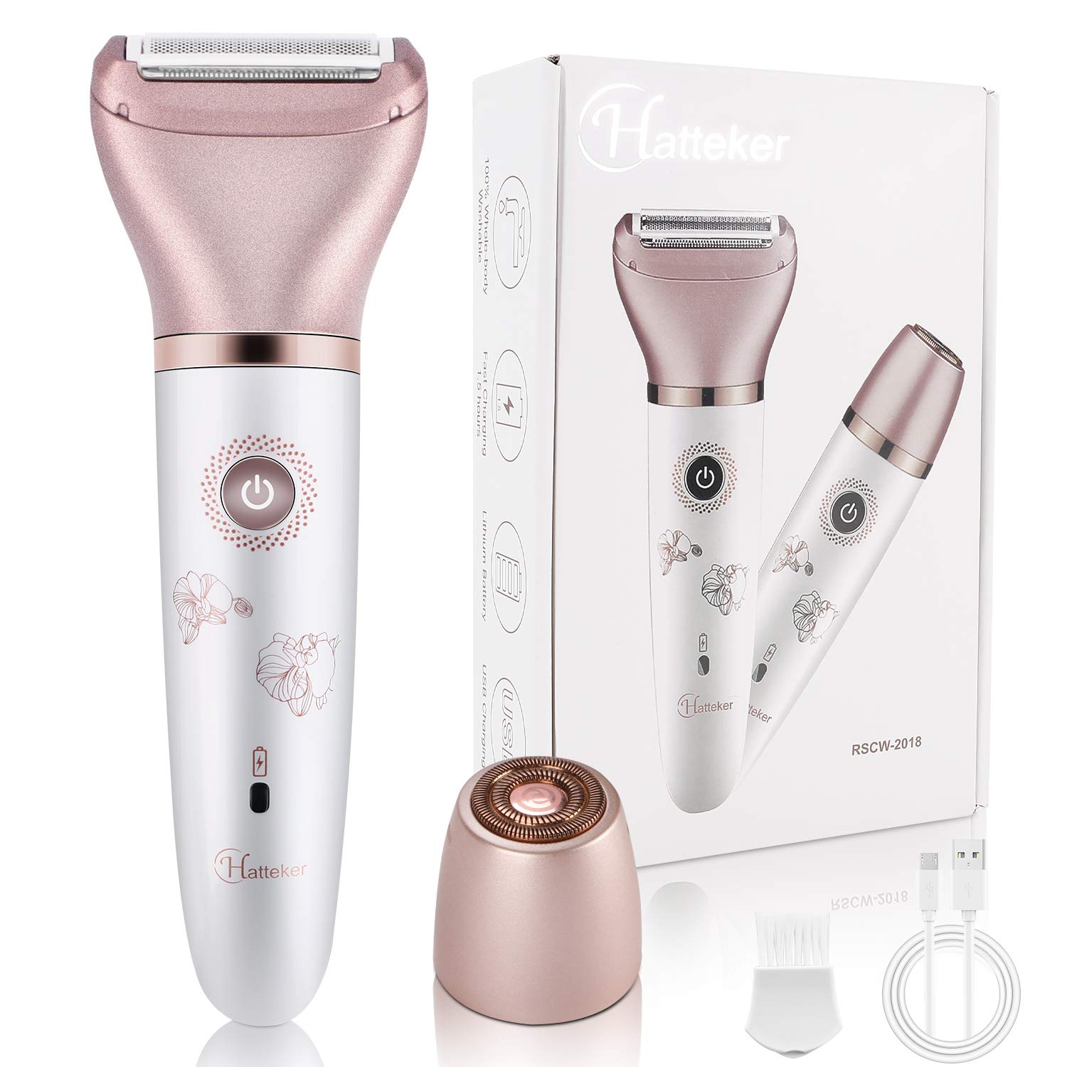 Foto 2 pulgar | Maquinilla de Afeitar Eléctrica Renfox 2 en 1 Para Mujer- Venta Internacional