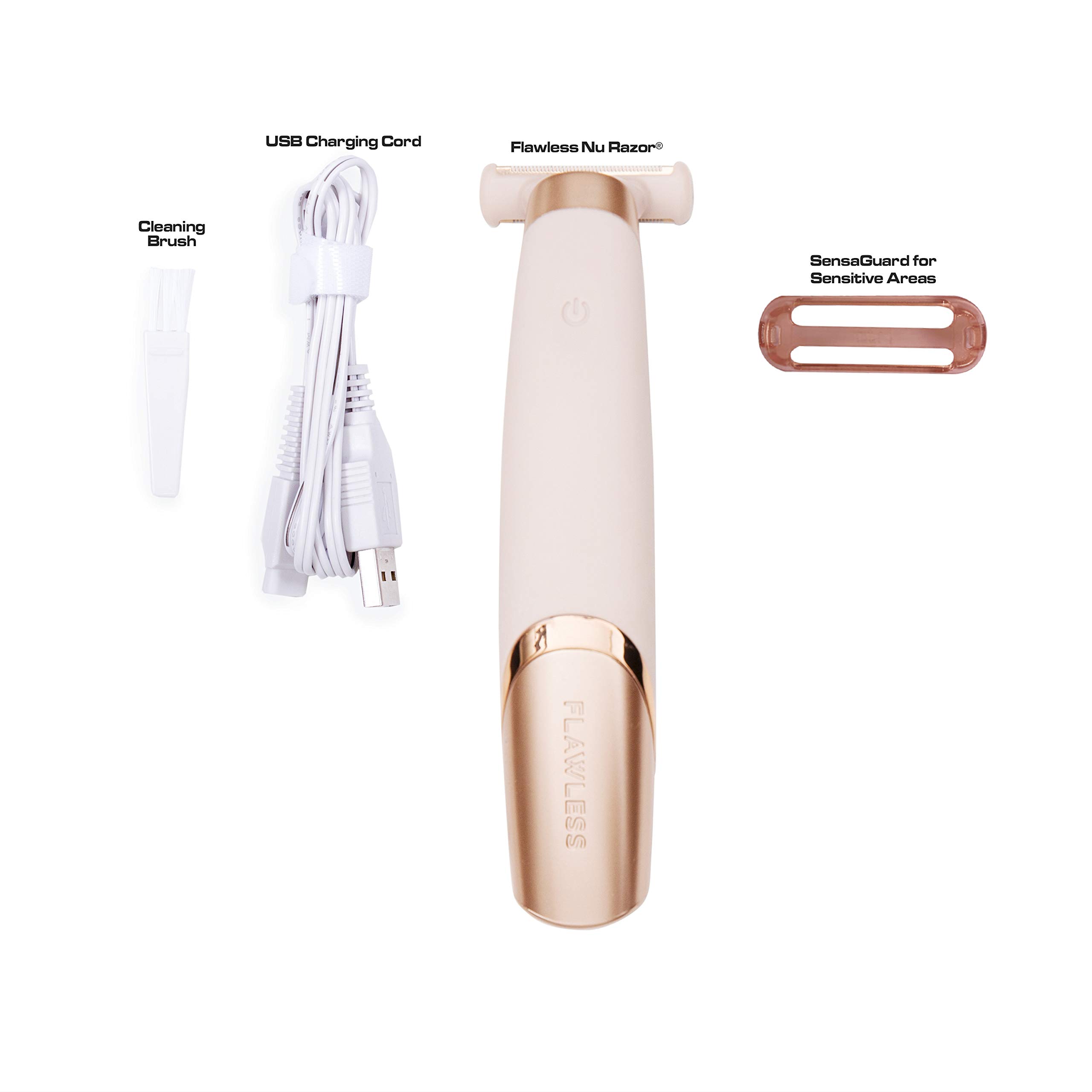 Foto 3 pulgar | Maquinilla De Afeitar Eléctrica Finishing Touch Flawless Nu Razor Recargable - Venta Internacional.