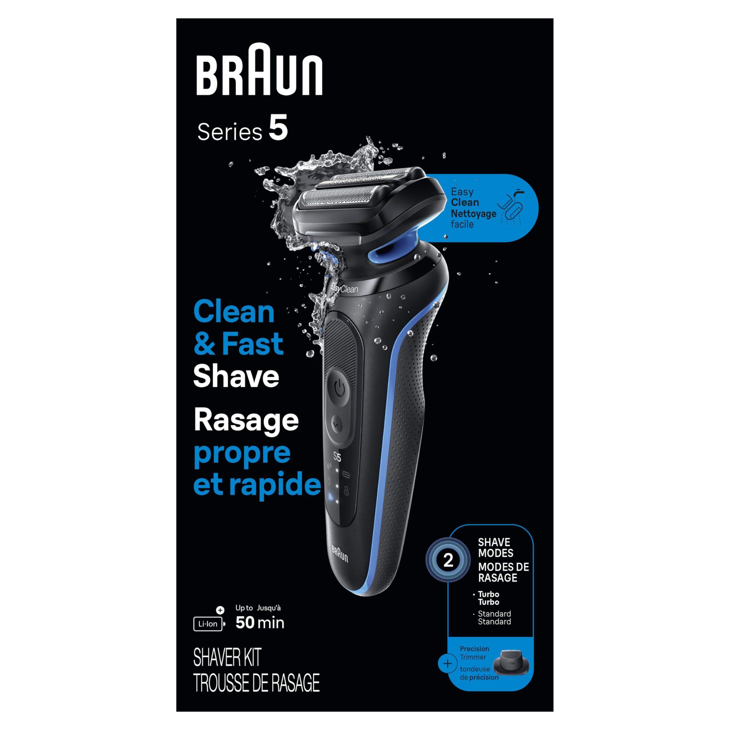 Foto 7 | Afeitadora Eléctrica Braun Series 5 5118s Para Hombre Húmedo Y Seco - Venta Internacional.