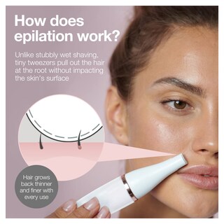 Foto 5 | Depiladora Facial Braun Portátil-Venta Internacional