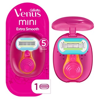 Foto 1 | Razor Gillette Venus Extra Smooth On The Go Con Cuchilla Y Funda - Venta Internacional.