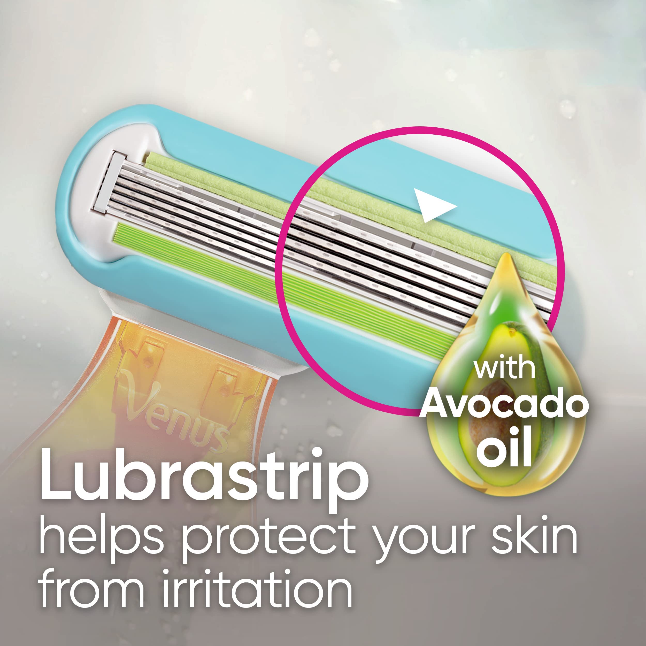 Foto 7 pulgar | Razor Gillette Venus Extra Smooth On The Go Con Cuchilla Y Funda - Venta Internacional.