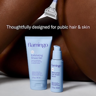Foto 2 | Kit De Afeitado Flamingo Pubic Hair Razor Para Mujer Con Gel, 150 Ml - Venta Internacional.