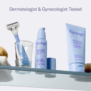 Foto 6 | Kit De Afeitado Flamingo Pubic Hair Razor Para Mujer Con Gel, 150 Ml - Venta Internacional.