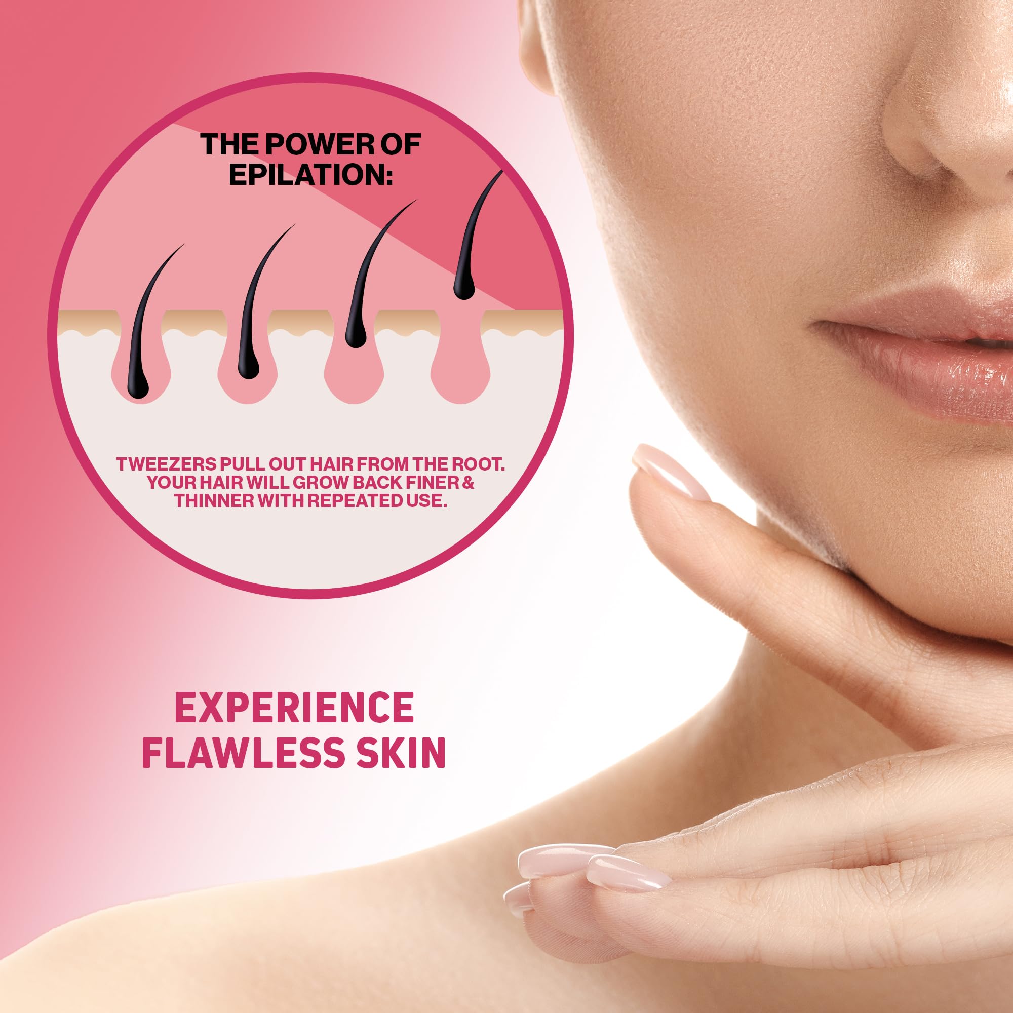 Foto 5 | Depiladora Epilady Skinlady con Cable 2 Velocidades - Venta Internacional