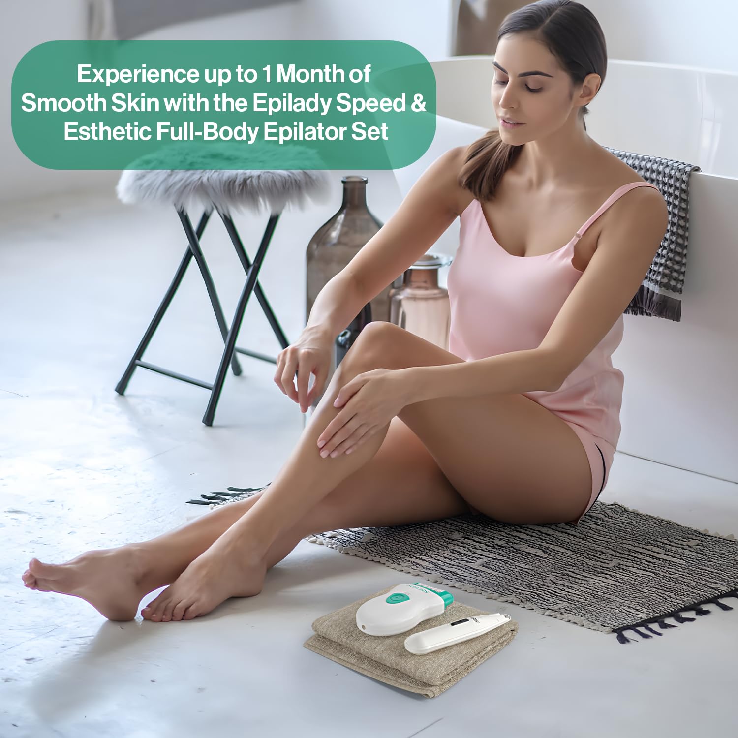 Foto 2 | Dispositivos de Depilación Epilady Face & Body Green - Venta Internacional