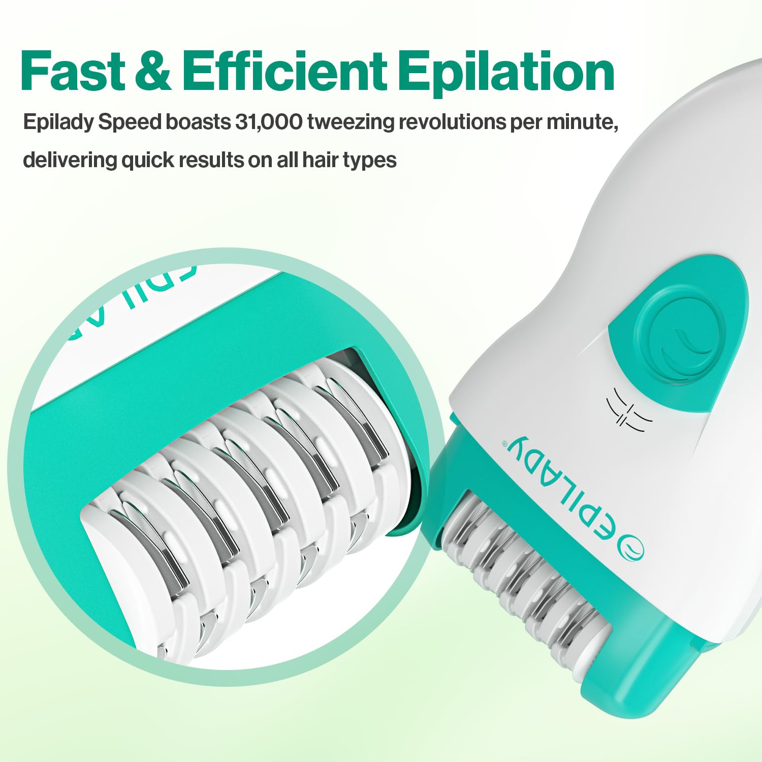 Foto 6 | Dispositivos de Depilación Epilady Face & Body Green - Venta Internacional