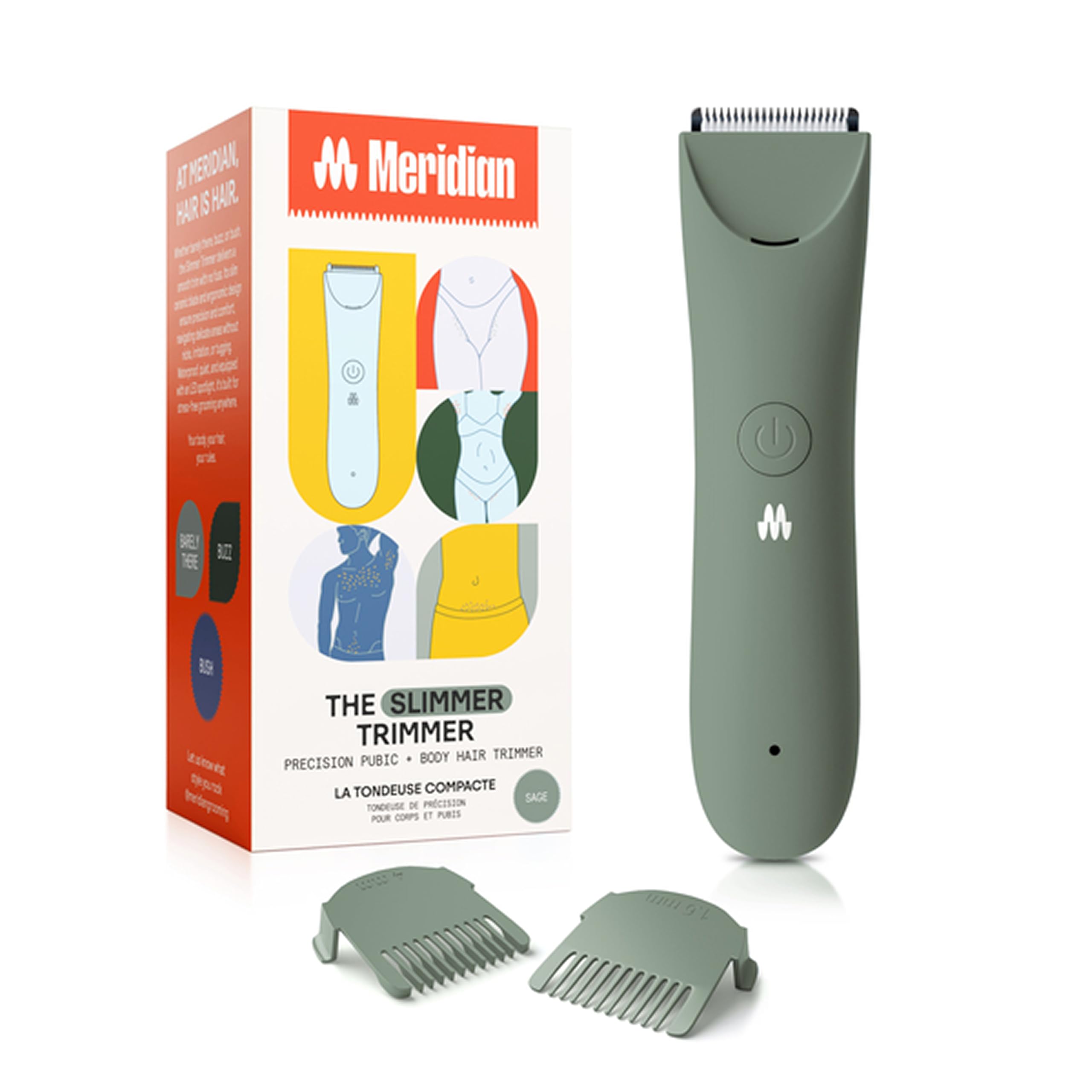 Foto 2 pulgar | Maquinilla Eléctrica Meridian Slimmer Recortadora Para Mujer - Venta Internacional.