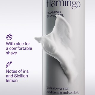Foto 3 | Set De Afeitado Flamingo Razor Para Mujer Con 2 Recambios Y Gel De Afeitar - Venta Internacional.