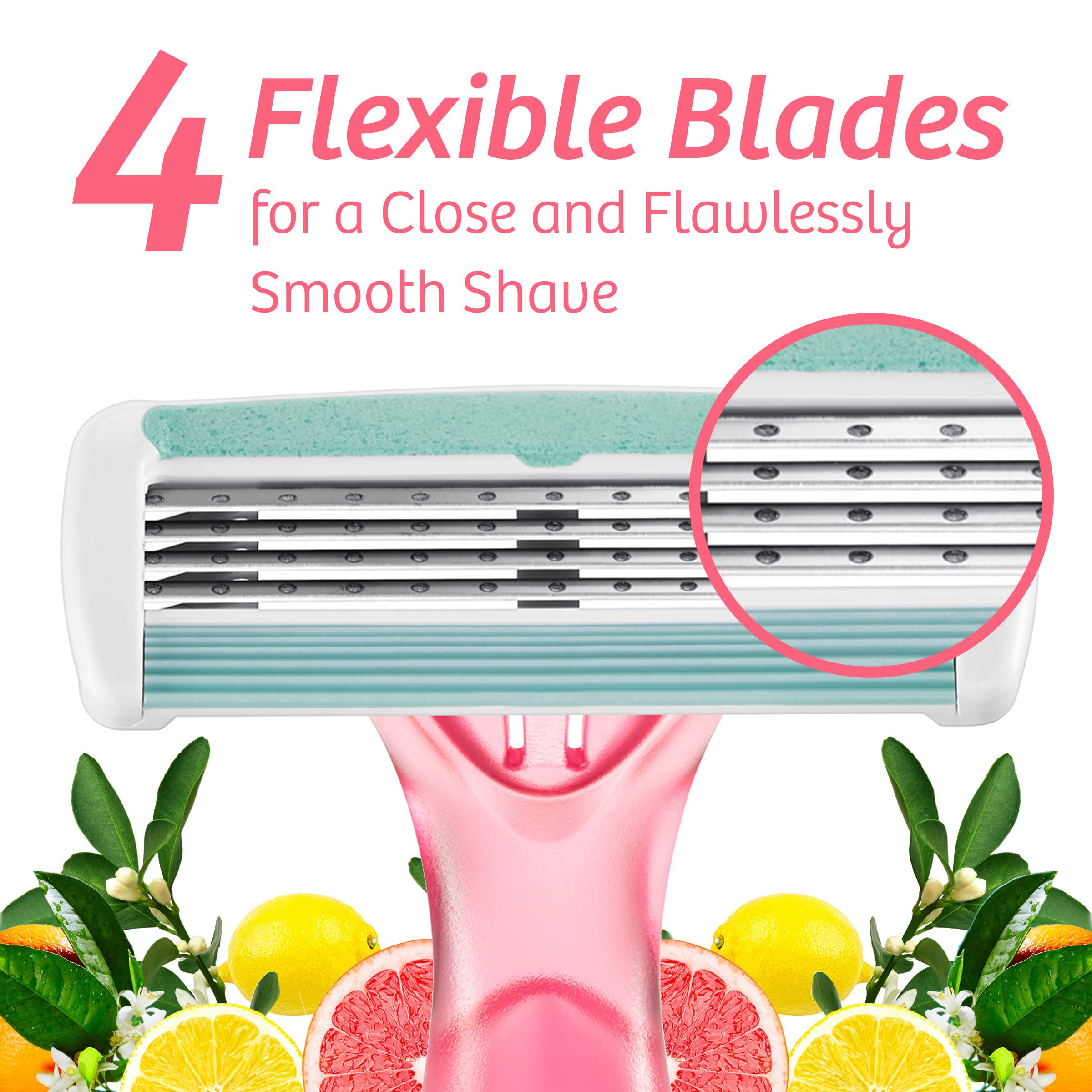 Foto 5 pulgar | Maquinillas De Afeitar Desechables Bic Soleil Escape Para Mujer, 4 Hojas, Paquete De 10 - Venta Internacional.
