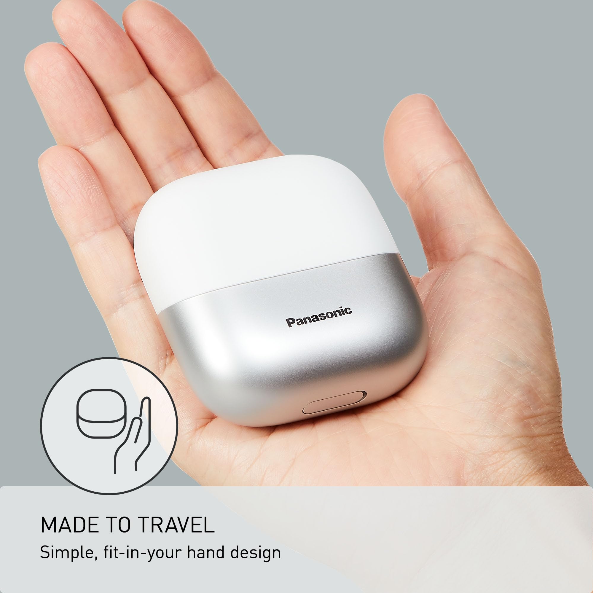 Foto 3 | Maquinilla De Afeitar Eléctrica Panasonic Swipe Right Compact Es-cm3a-w - Venta Internacional.