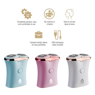 Foto 3 | Afeitadora Eléctrica Pursonic Usb Recargable Para Mujer, Color Blanco - Venta Internacional.