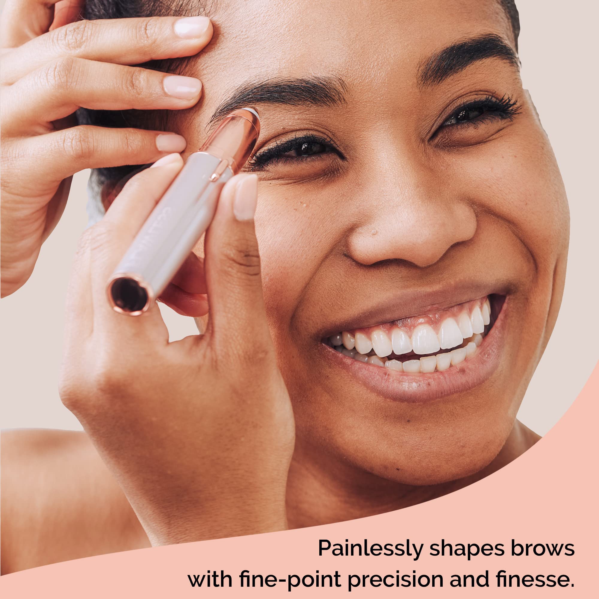 Foto 5 pulgar | Maquinilla De Afeitar Eléctrica Finishing Touch Flawless Brows Para Mujer - Venta Internacional.