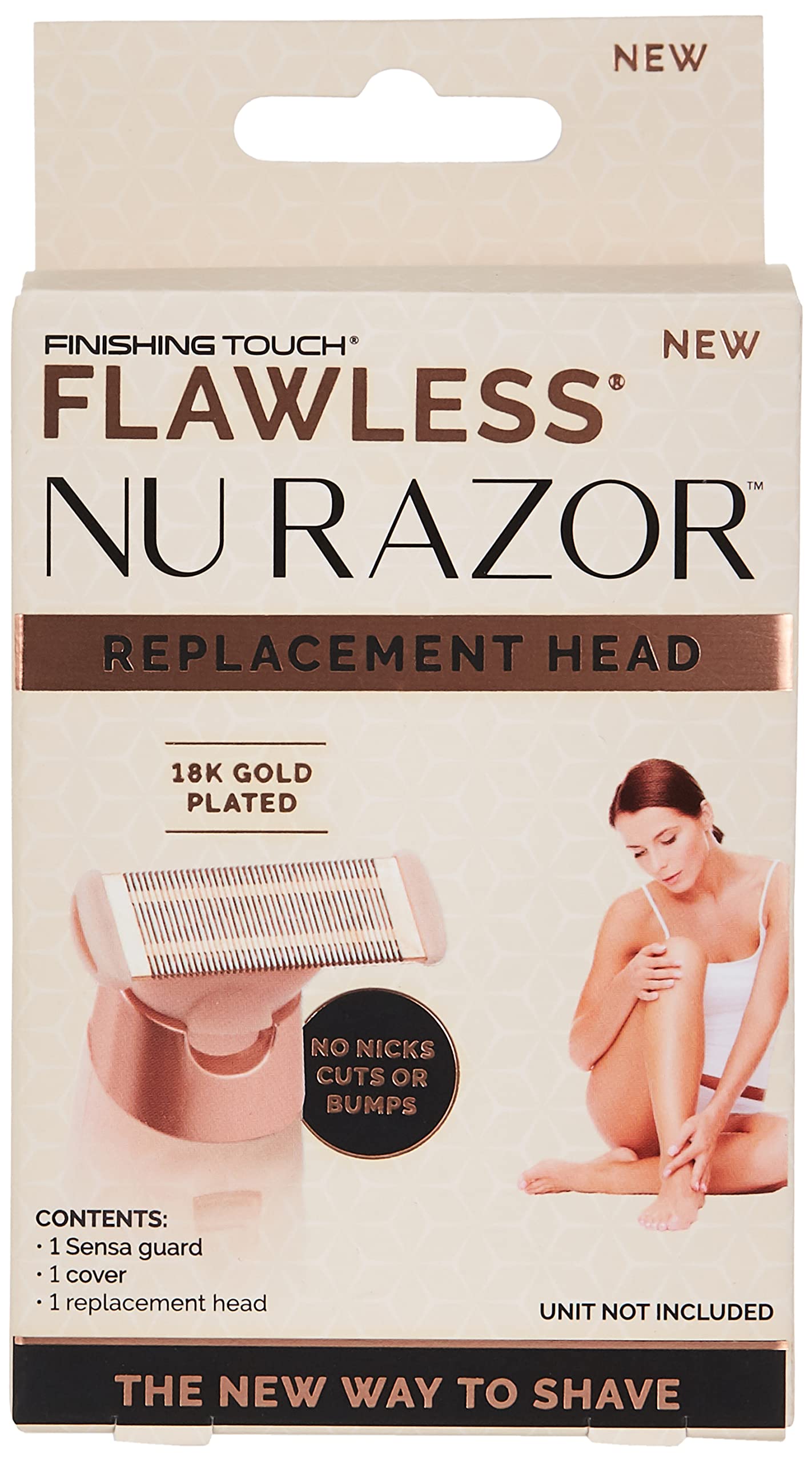 Foto 1 | Cuchilla De Repuesto Finishing Touch Flawless Nu Razor - Venta Internacional.
