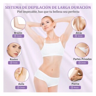 Foto 2 | Depiladora Láser Corporal Modo Frio Color Violeta 127v, Lab.g