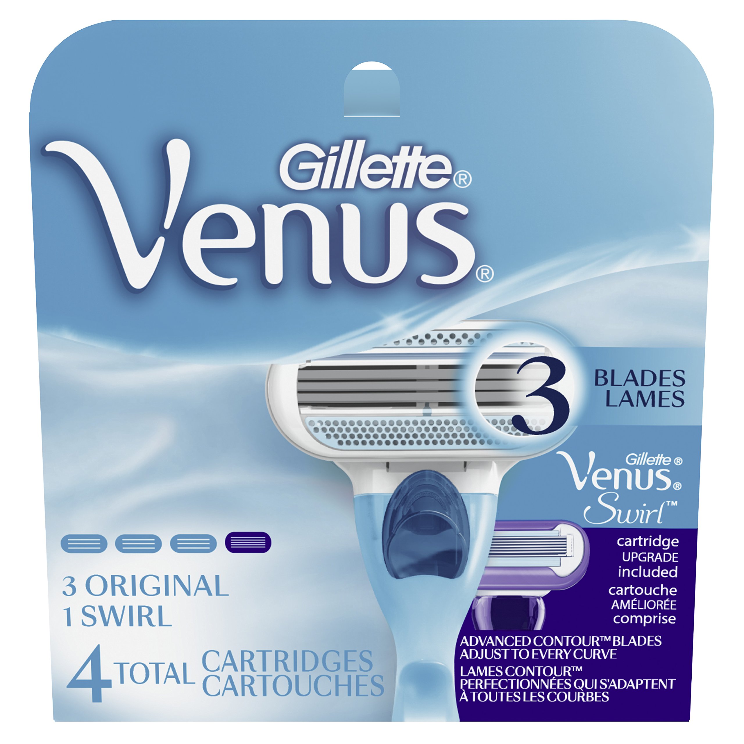 Foto 2 pulgar | Recambios Razor + 4 Para Gillette Venus Original Y Venus Swirl - Venta Internacional.