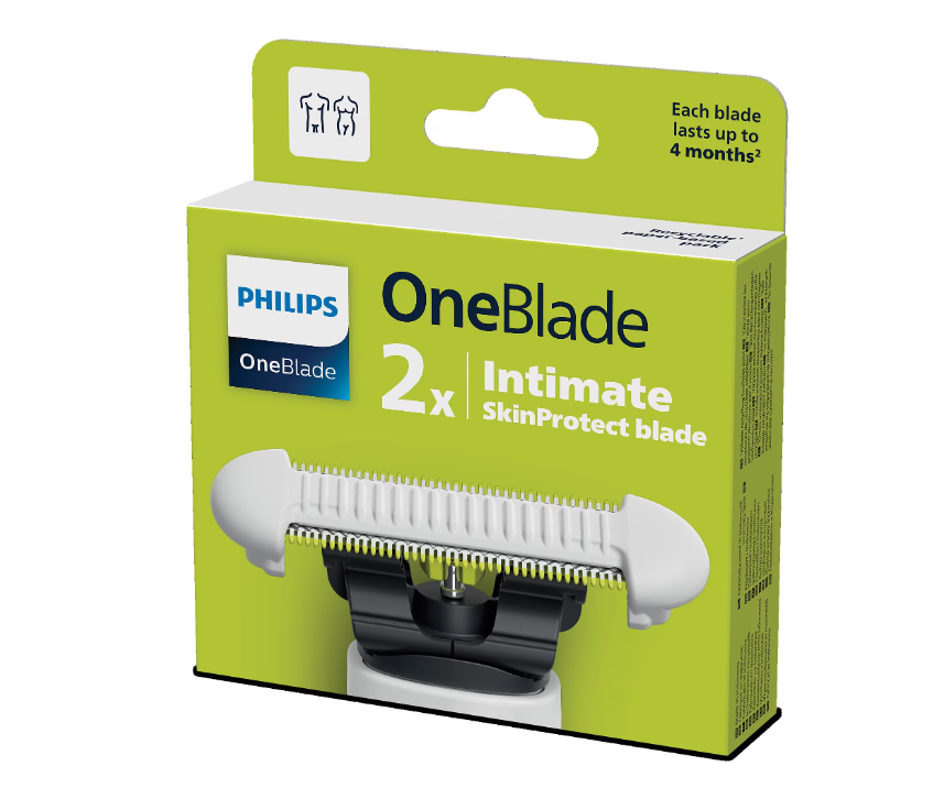 Afeitadora Philips Oneblade 2x Intlmate Skinprotect A Prueba De Agua - Venta Internacional.