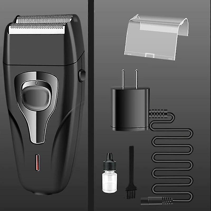 Foto 2 pulgar | Maquinilla De Afeitar Eléctrica Huoguo Recargable Para Hombres Con 2 Cuchillas - Venta Internacional.