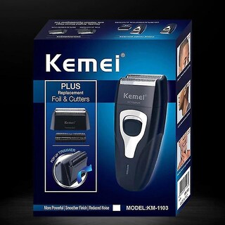 Foto 5 | Maquinilla De Afeitar Eléctrica Huoguo Recargable Para Hombres Con 2 Cuchillas - Venta Internacional.