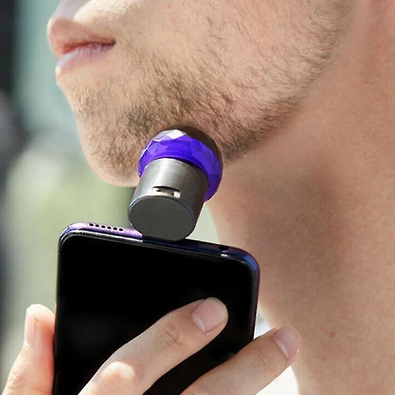 Foto 5 pulgar | Maquinilla De Afeitar Eléctrica Huoguo Para Teléfono Móvil Para Hombre  Color Rosa - Venta Internacional.