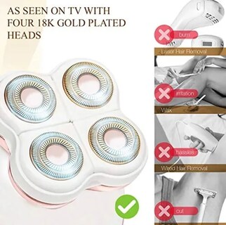 Foto 5 | Depiladora Recargable por USB para Cuerpo y Piernas - Venta Internacional