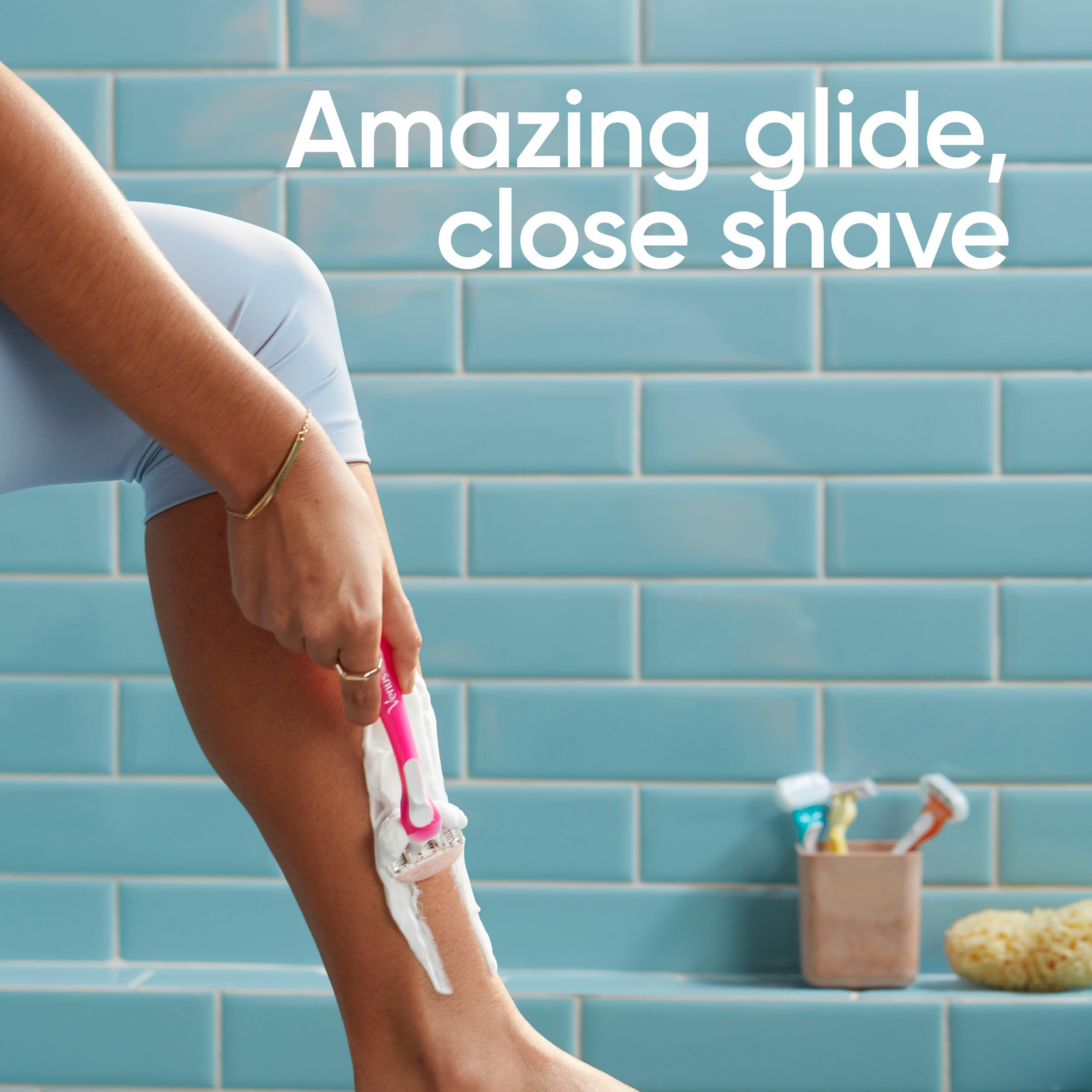 Foto 3 pulgar | Maquinilla De Afeitar Desechable Gillette Venus Comfortglide White Tea X2 - Venta Internacional.
