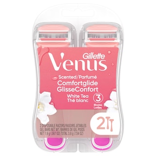 Foto 7 | Maquinilla De Afeitar Desechable Gillette Venus Comfortglide White Tea X2 - Venta Internacional.