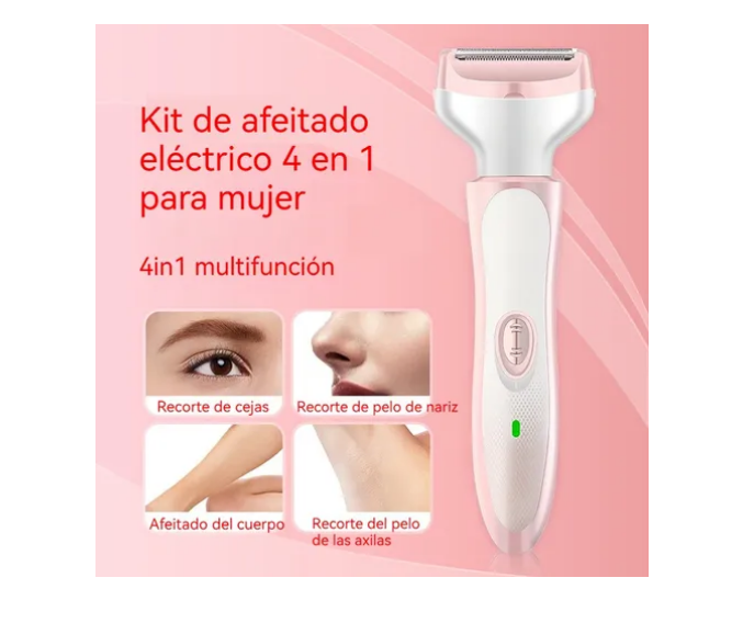 Foto 4 pulgar | Depiladora Eléctrica Para Mujer 5 En 1 Rasuradora Recargable