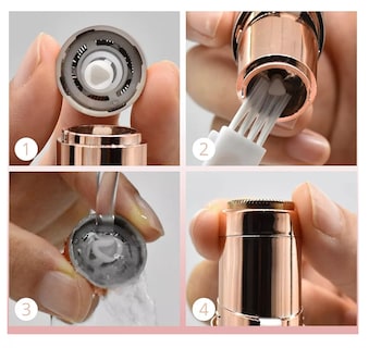Foto 4 | Depiladora de Luz Facial Pulsada Láser Permanente sin Dolor Champagne