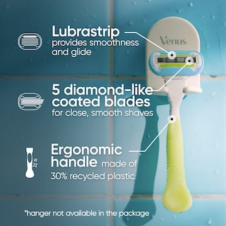 Foto 5 | Recambios Gillette Venus Con Mango De Maquinilla De Afeitar Y 4 Cuchillas, Extra Suaves - Venta Internacional.