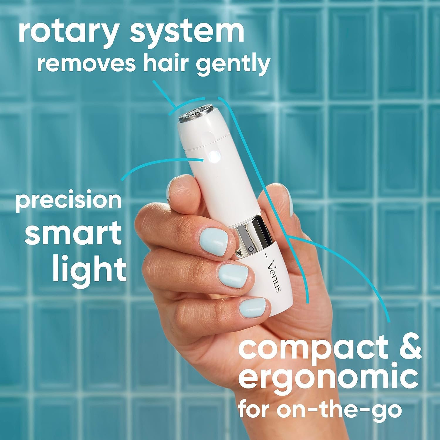 Foto 2 | Depiladora Facial Gillette Venus Mini Electric para Mujer - Venta Internacional