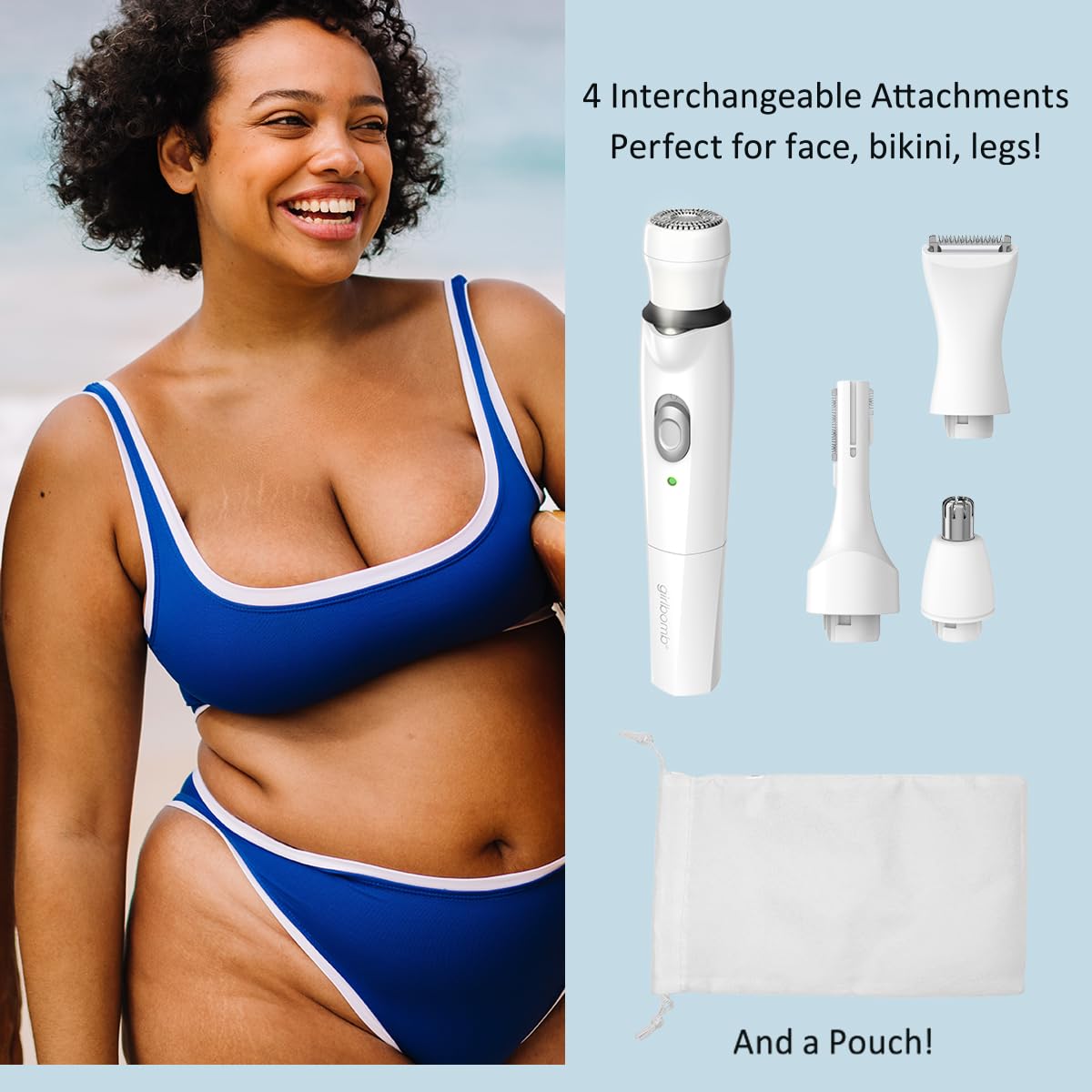 Foto 4 pulgar | Set de Recortadora Y Afeitadora Conair Girlbomb Todo En Uno Para Mujer - Venta Internacional