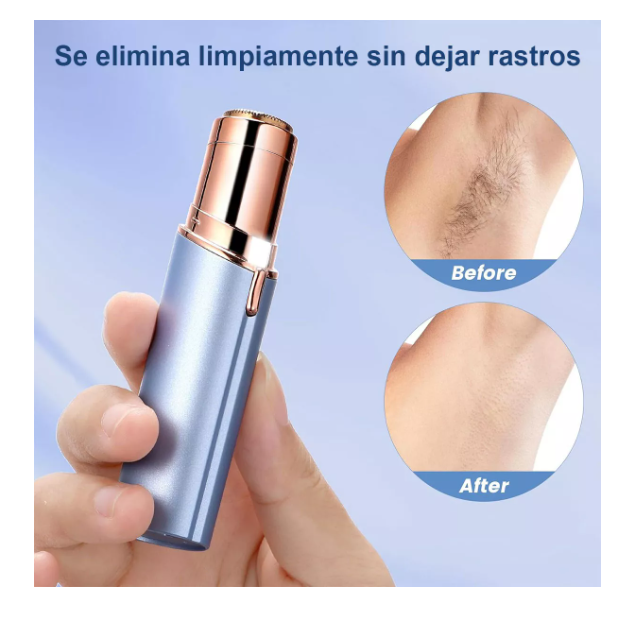 Foto 4 pulgar | Depiladora Wünd  Eléctrica Facial Portátil Con Luz Y 3 Cabezal