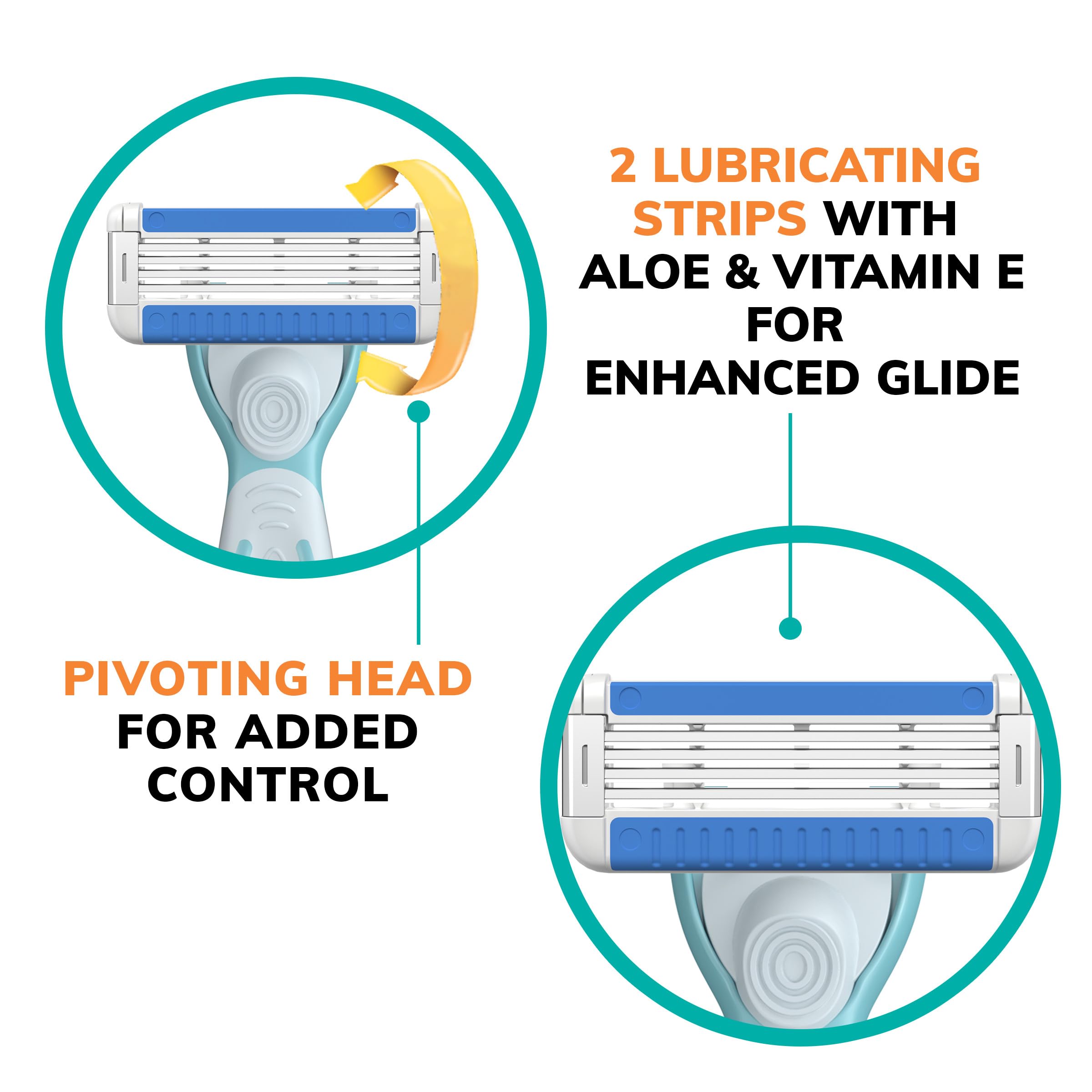 Foto 7 pulgar | Maquinilla De Afeitar Bic Easyrinse, Antiobstrucción, Para Mujer, Con 4 Cuchillas - Venta Internacional.