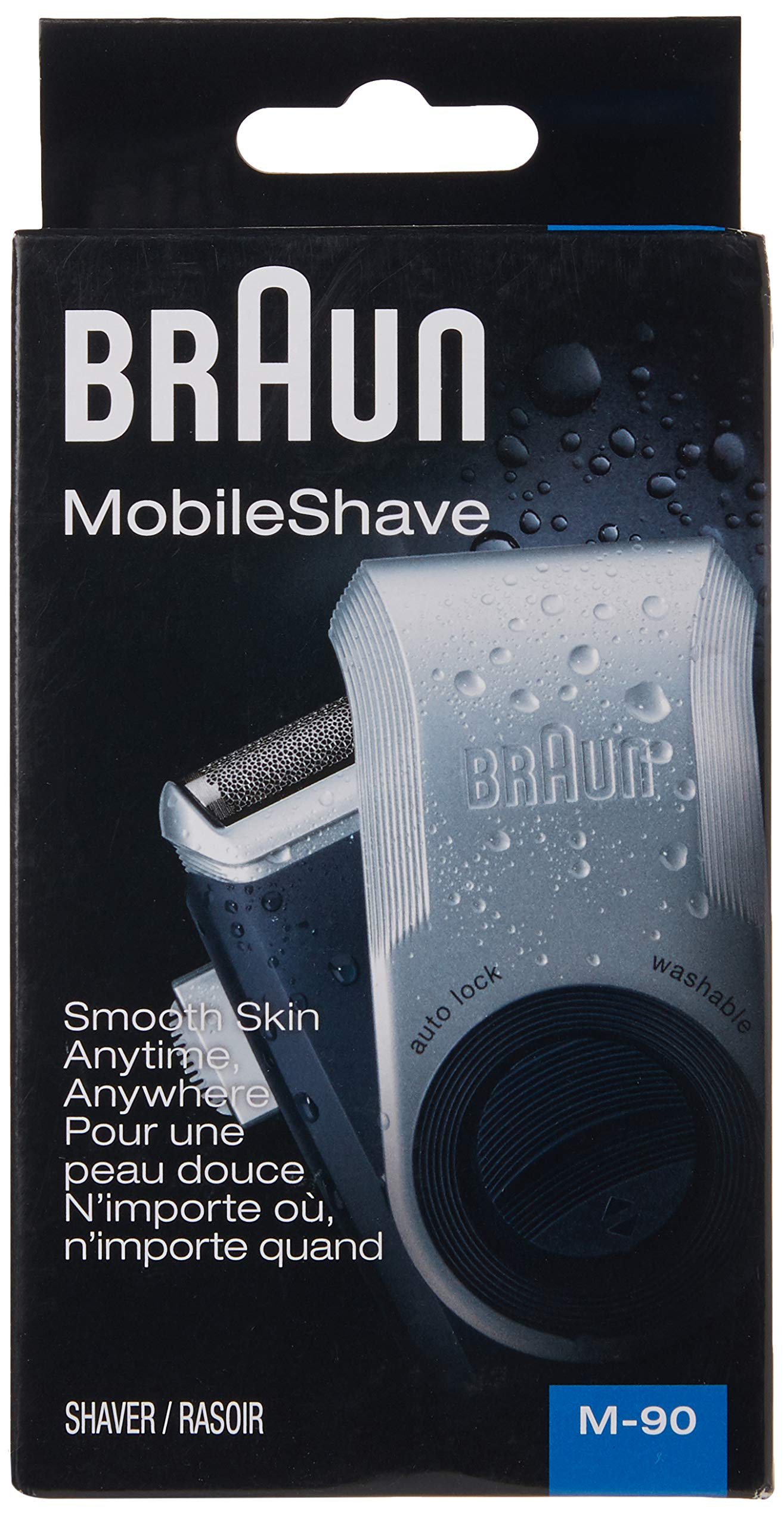 Foto 3 pulgar | Maquinilla De Afeitar Eléctrica Braun M90 Mobile Para Hombre Con Recortadora De Precisión - Venta Internacional.