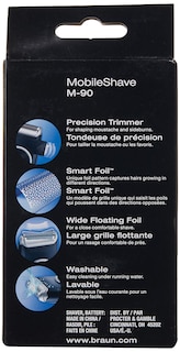 Foto 3 | Maquinilla De Afeitar Eléctrica Braun M90 Mobile Para Hombre Con Recortadora De Precisión - Venta Internacional.